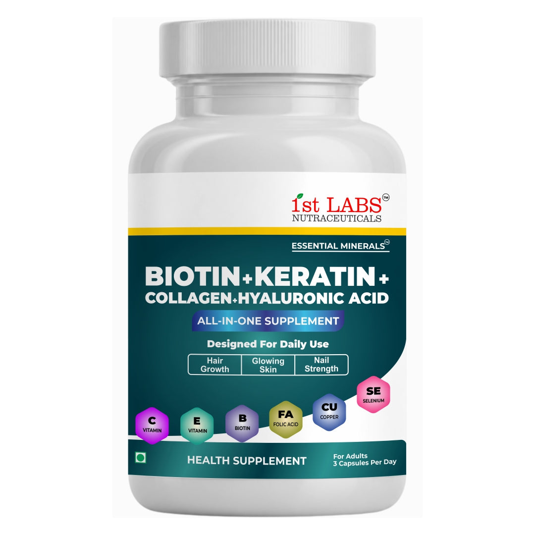 BIOTIN+KERATIN + COLLAGEN-HYALURONIC ACID