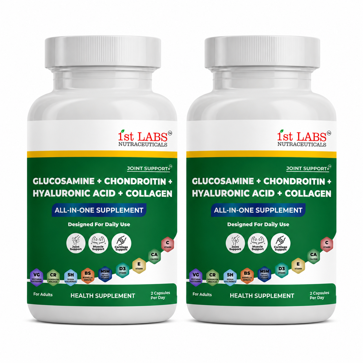 JOINT SUPPORT+ GLUCOSAMINE + CHONDROITIN + HYALURONIC ACID + COLLAGEN