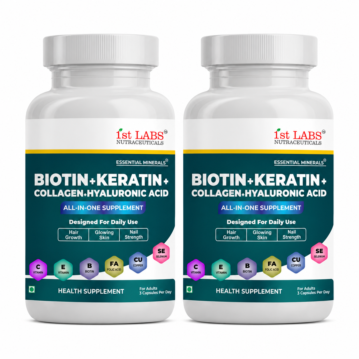 BIOTIN+KERATIN + COLLAGEN-HYALURONIC ACID